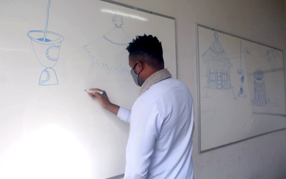 Madaucane arte em Batik