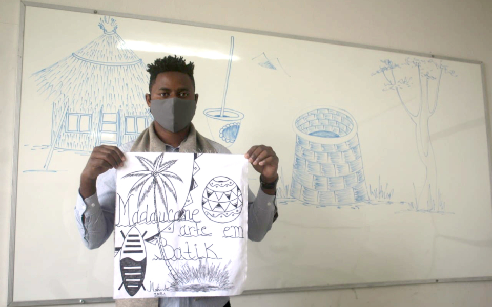 Madaucane arte em Batik